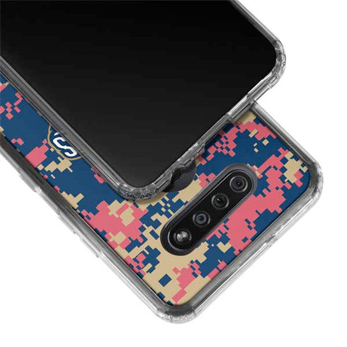 NBA New Orleans Pelicans Digi Camo LG K51/Q51 Clear Case