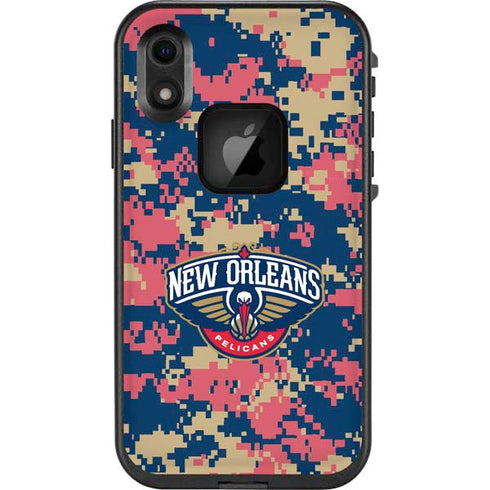 NBA New Orleans Pelicans Digi Camo LifeProof Fre iPhone Skin