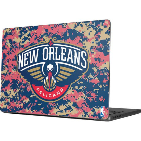 NBA New Orleans Pelicans Digi Camo MacBook Pro 14in (2021-24) Skin