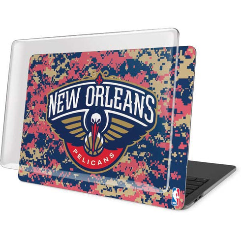 NBA New Orleans Pelicans Digi Camo MacBook Pro 16in (2019-20) Case plus Skin