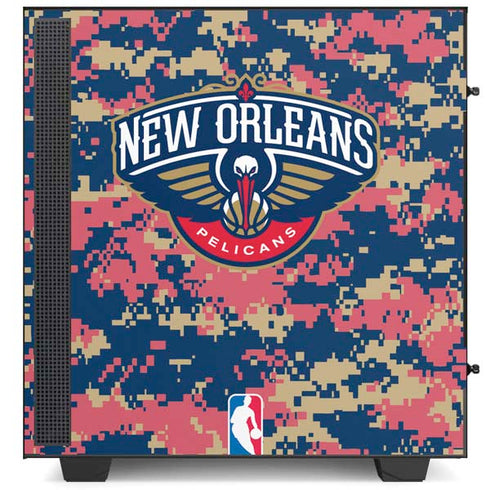NBA New Orleans Pelicans Digi Camo NZXT H510 Compact ATX Mid-Tower Case Skin