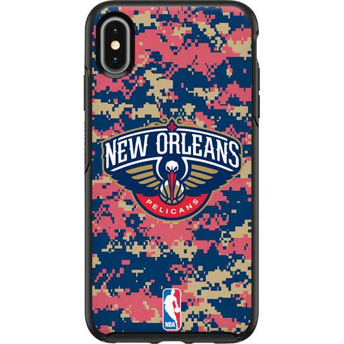 NBA New Orleans Pelicans Digi Camo Otterbox Symmetry iPhone Skin