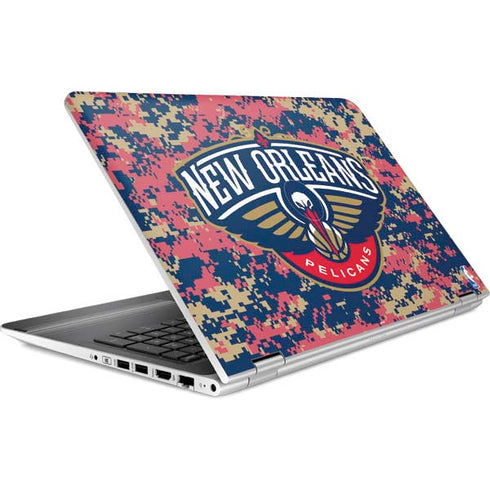NBA New Orleans Pelicans Digi Camo HP Pavilion Skin