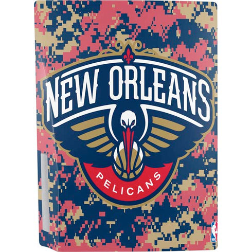 NBA New Orleans Pelicans Digi Camo PS5 Console Skin