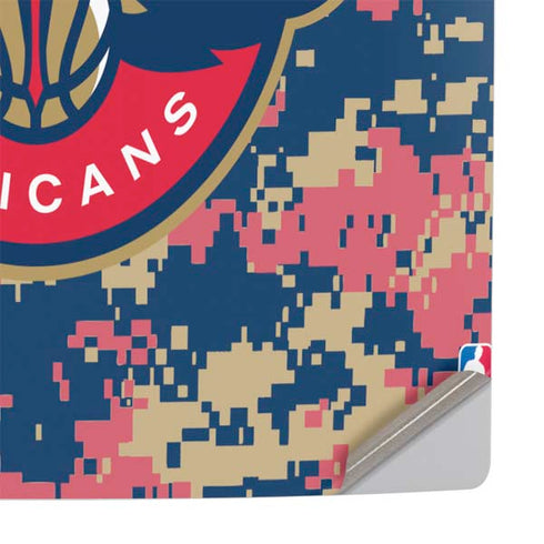 NBA New Orleans Pelicans Digi Camo PS5 Slim Digital Edition Console Skin