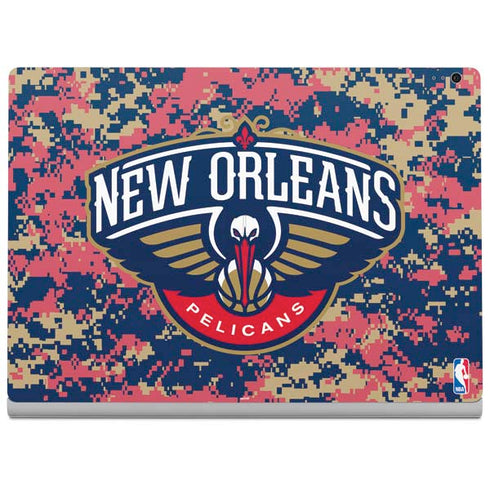 NBA New Orleans Pelicans Digi Camo Surface Book 2 15in Skin