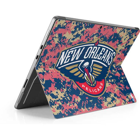 NBA New Orleans Pelicans Digi Camo Surface Pro 9 Skin