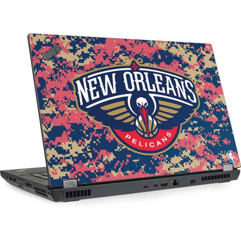 NBA New Orleans Pelicans Digi Camo Lenovo ThinkPad Skin