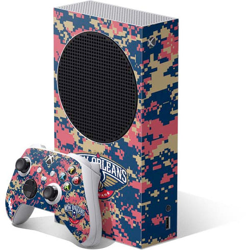 NBA New Orleans Pelicans Digi Camo Xbox Series S Skins