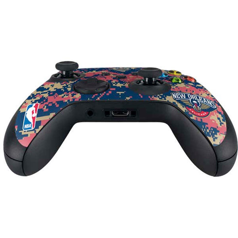 NBA New Orleans Pelicans Digi Camo Xbox Series X Controller Skin