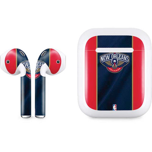 NBA New Orleans Pelicans Jersey Apple AirPods Skin