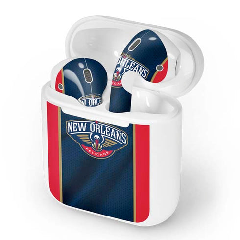 NBA New Orleans Pelicans Jersey Apple AirPods Skin
