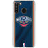 NBA New Orleans Pelicans Jersey Galaxy A21 Clear Case