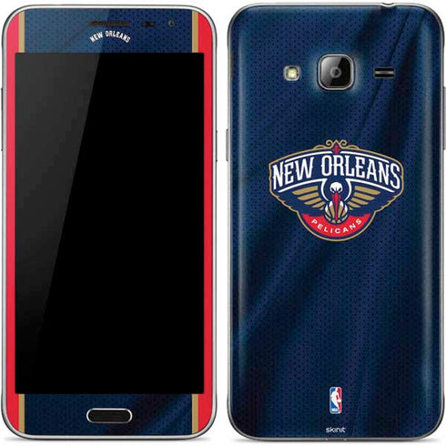 NBA New Orleans Pelicans Jersey Galaxy J3 Skin