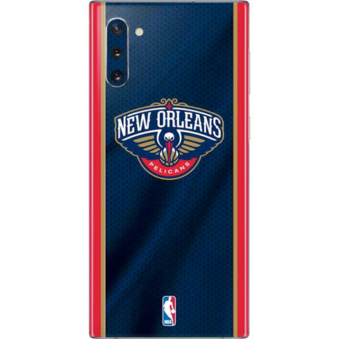 NBA New Orleans Pelicans Jersey Galaxy Note 10 Skin