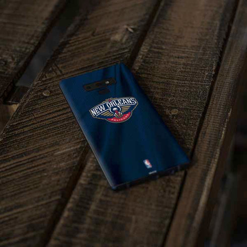 NBA New Orleans Pelicans Jersey Galaxy Note 9 Skin