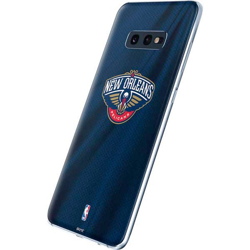NBA New Orleans Pelicans Jersey Galaxy S10e Skin