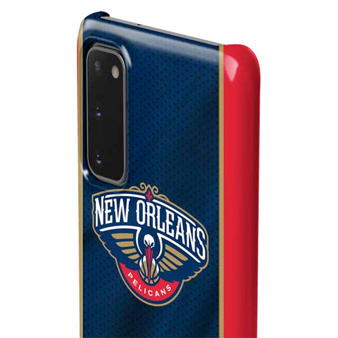 NBA New Orleans Pelicans Jersey Galaxy S20 Lite Case
