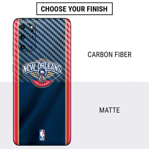 NBA New Orleans Pelicans Jersey Galaxy S20 Plus Skin