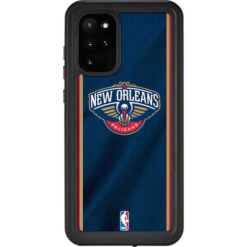 NBA New Orleans Pelicans Jersey Galaxy S20 Plus Waterproof Case