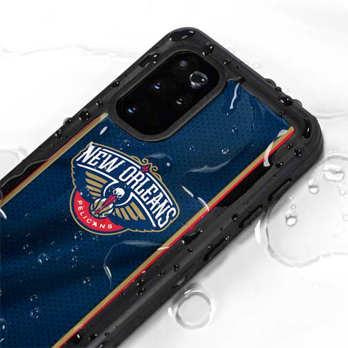 NBA New Orleans Pelicans Jersey Galaxy S20 Plus Waterproof Case