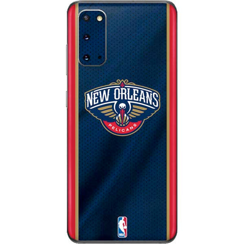 NBA New Orleans Pelicans Jersey Galaxy S20 Skin