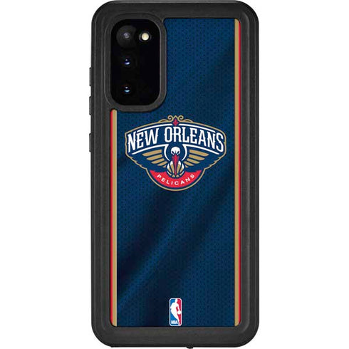 NBA New Orleans Pelicans Jersey Galaxy S20 Waterproof Case