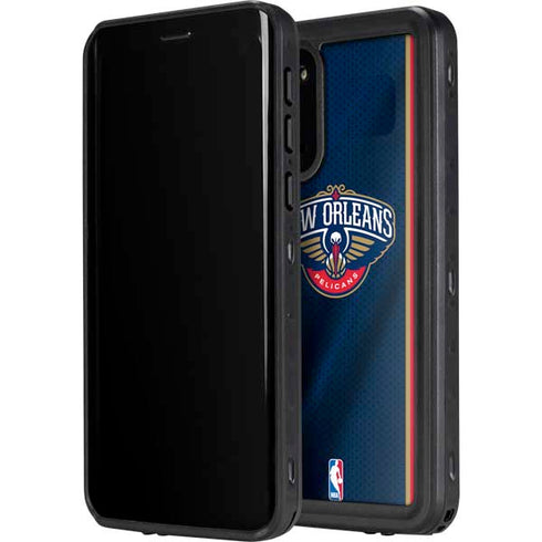 NBA New Orleans Pelicans Jersey Galaxy S20 Waterproof Case