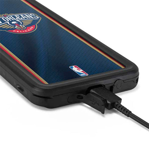 NBA New Orleans Pelicans Jersey Galaxy S20 Waterproof Case