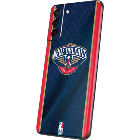 NBA New Orleans Pelicans Jersey Galaxy S21 5G Skin