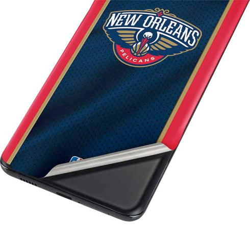 NBA New Orleans Pelicans Jersey Galaxy S21 5G Skin