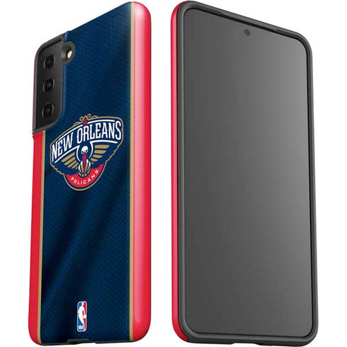 NBA New Orleans Pelicans Jersey Galaxy S21 Plus 5G Pro Case