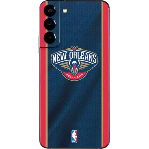 NBA New Orleans Pelicans Jersey Galaxy S22 Plus Skin