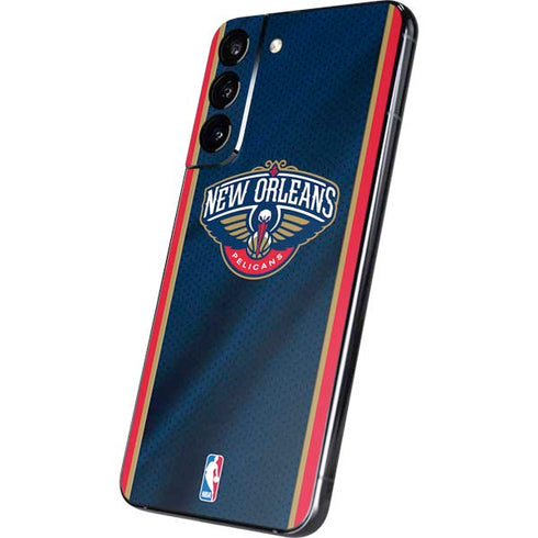 NBA New Orleans Pelicans Jersey Galaxy S22 Plus Skin