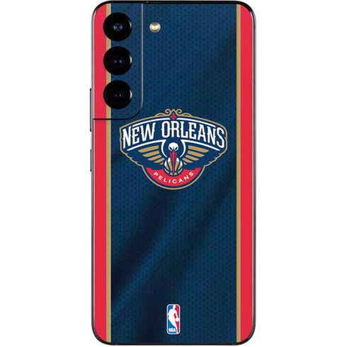 NBA New Orleans Pelicans Jersey Galaxy S22 Skin