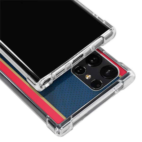 NBA New Orleans Pelicans Jersey Galaxy S22 Ultra Clear Case