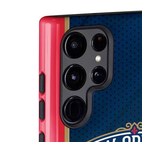 NBA New Orleans Pelicans Jersey Galaxy S22 Ultra Pro Case