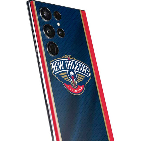 NBA New Orleans Pelicans Jersey Galaxy S22 Ultra Skin