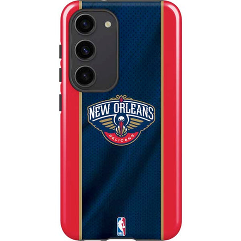 NBA New Orleans Pelicans Jersey Galaxy S23 Pro Case
