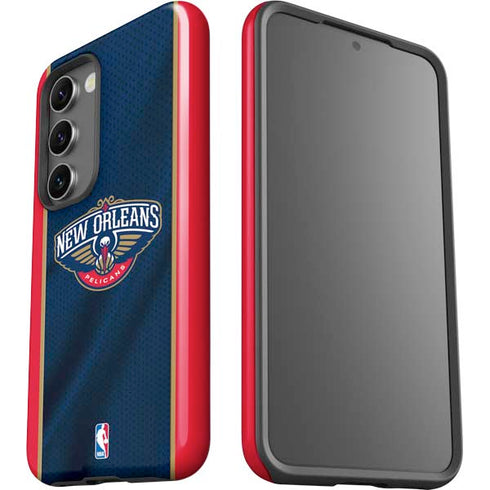 NBA New Orleans Pelicans Jersey Galaxy S23 Pro Case