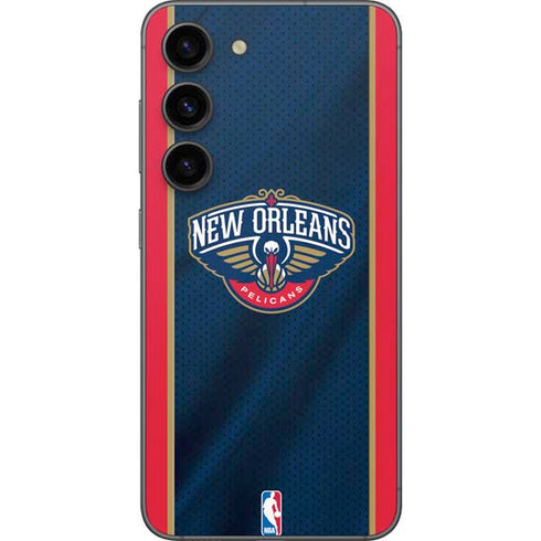 NBA New Orleans Pelicans Jersey Galaxy S23 Skin