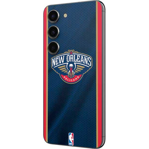 NBA New Orleans Pelicans Jersey Galaxy S23 Skin