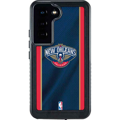 NBA New Orleans Pelicans Jersey Galaxy S23 Waterproof Case