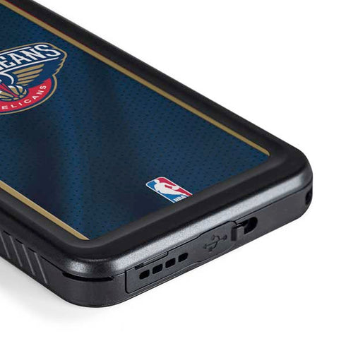 NBA New Orleans Pelicans Jersey Galaxy S23 Waterproof Case