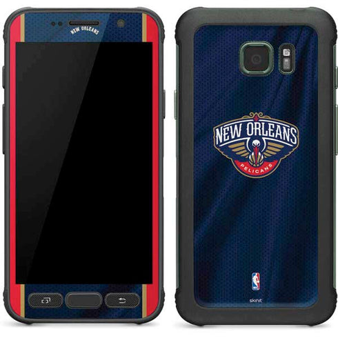 NBA New Orleans Pelicans Jersey Galaxy S7 Active Skin