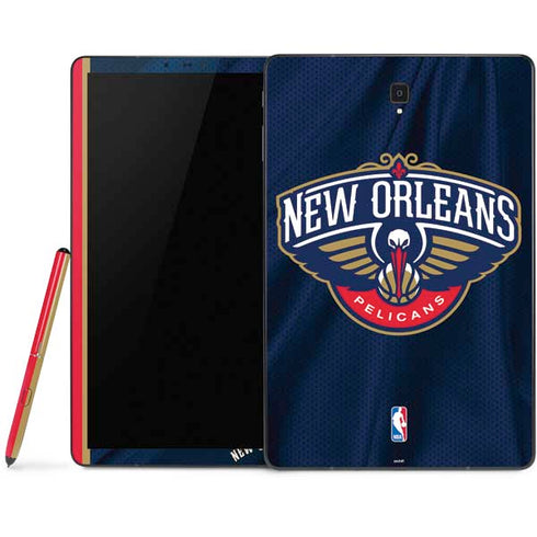 NBA New Orleans Pelicans Jersey Samsung Galaxy Tab Skin