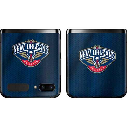 NBA New Orleans Pelicans Jersey Galaxy Z Flip Skin