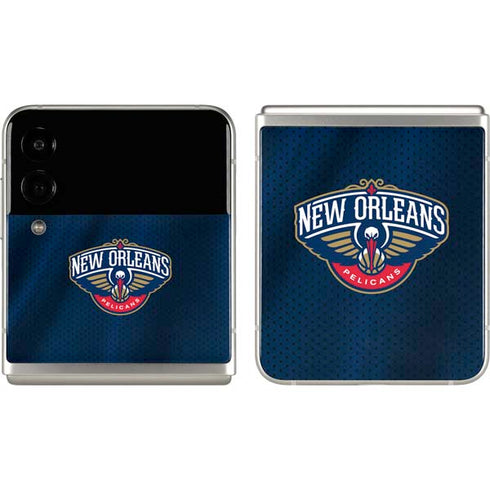NBA New Orleans Pelicans Jersey Galaxy Z Flip3 5G Skin