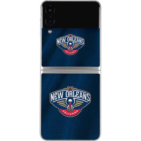 NBA New Orleans Pelicans Jersey Galaxy Z Flip3 5G Skin