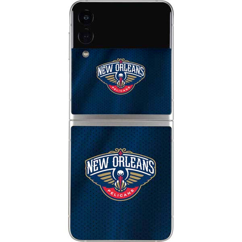 NBA New Orleans Pelicans Jersey Galaxy Z Flip4 5G Skin